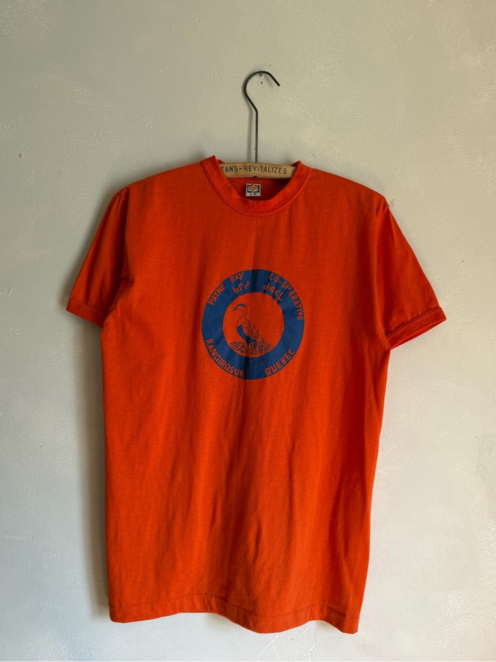 Vintage 70s co-op Inuit ringer tee